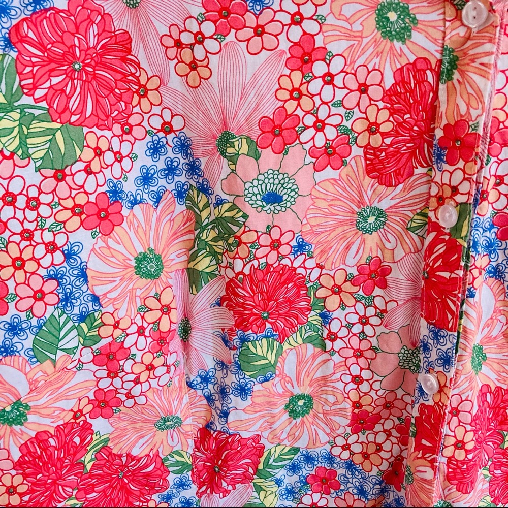 Garnet Hill Floral Top - Picture 2 of 4
